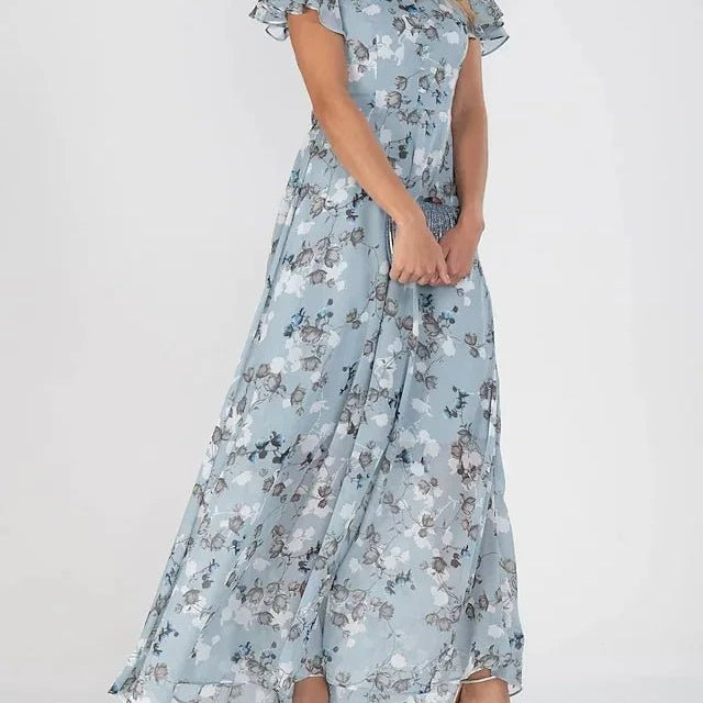ZURI | ELEGANTES, FLIESSENDES KLEID MIT FIGURSCHMEICHELNDEM EFFEKT